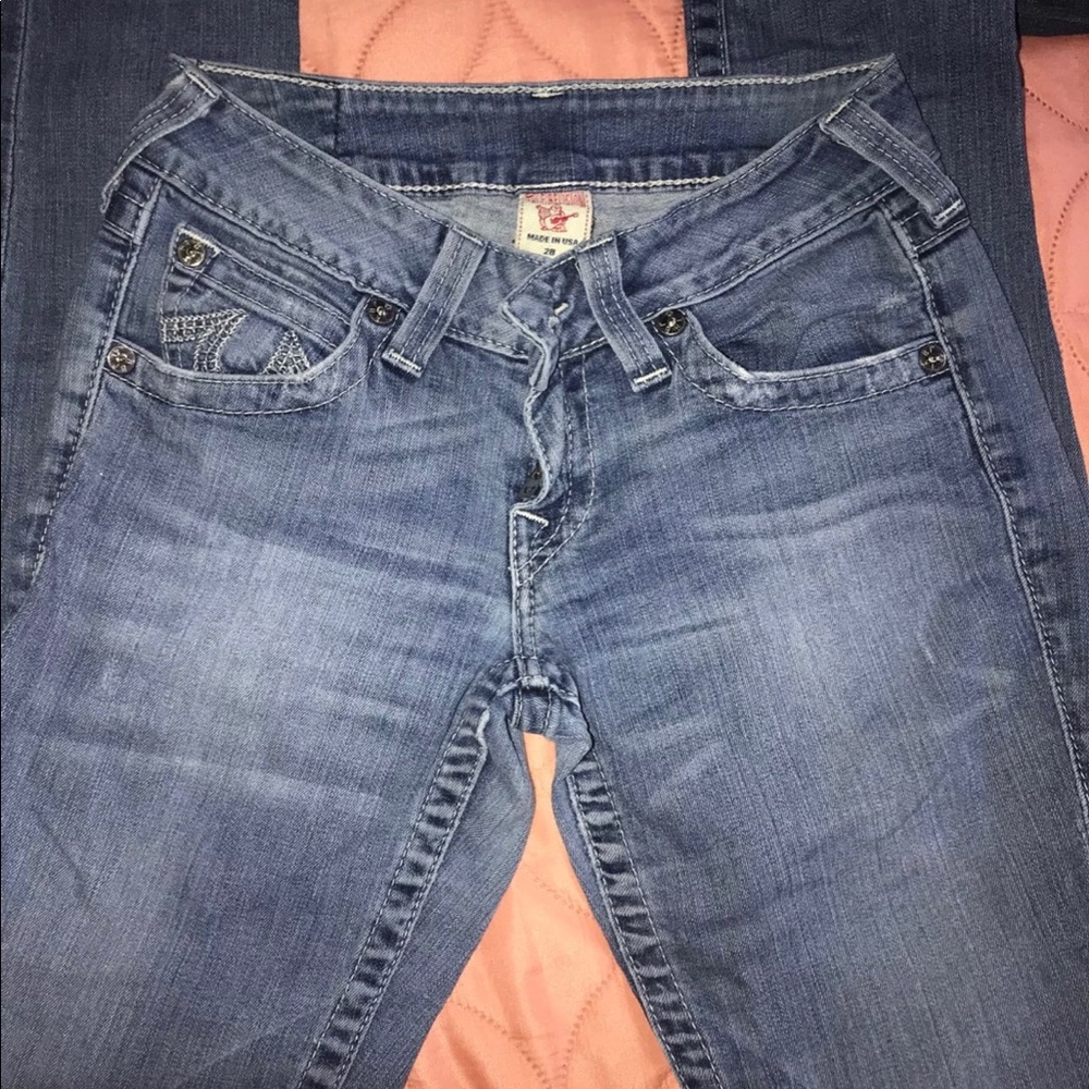 Light blue jeans